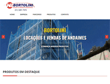 Tablet Screenshot of bortoliniandaimes.com.br